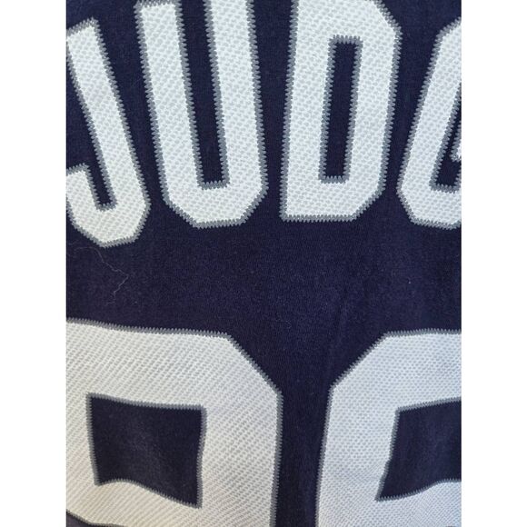 Majestic New York Yankees Judge 99 Mens Size Large Navy T-shirt - Picture 6 of 7